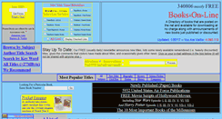 Desktop Screenshot of books-on-line.com